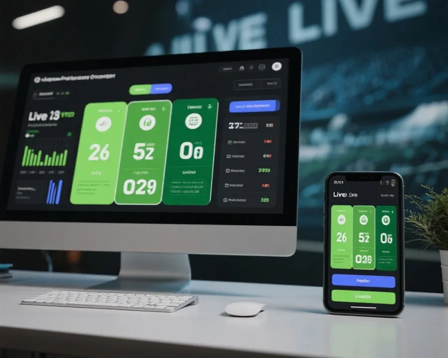 世界杯实时比分界面示意图