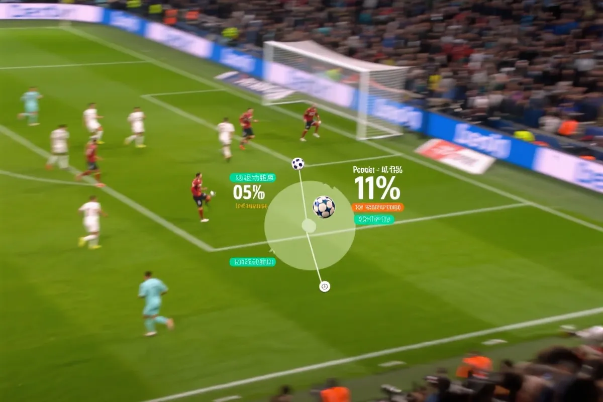 比赛数据叠加瞬间